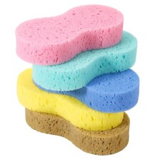 5 Pack Large Car Wash Sponges, Extra Thick, Colorful