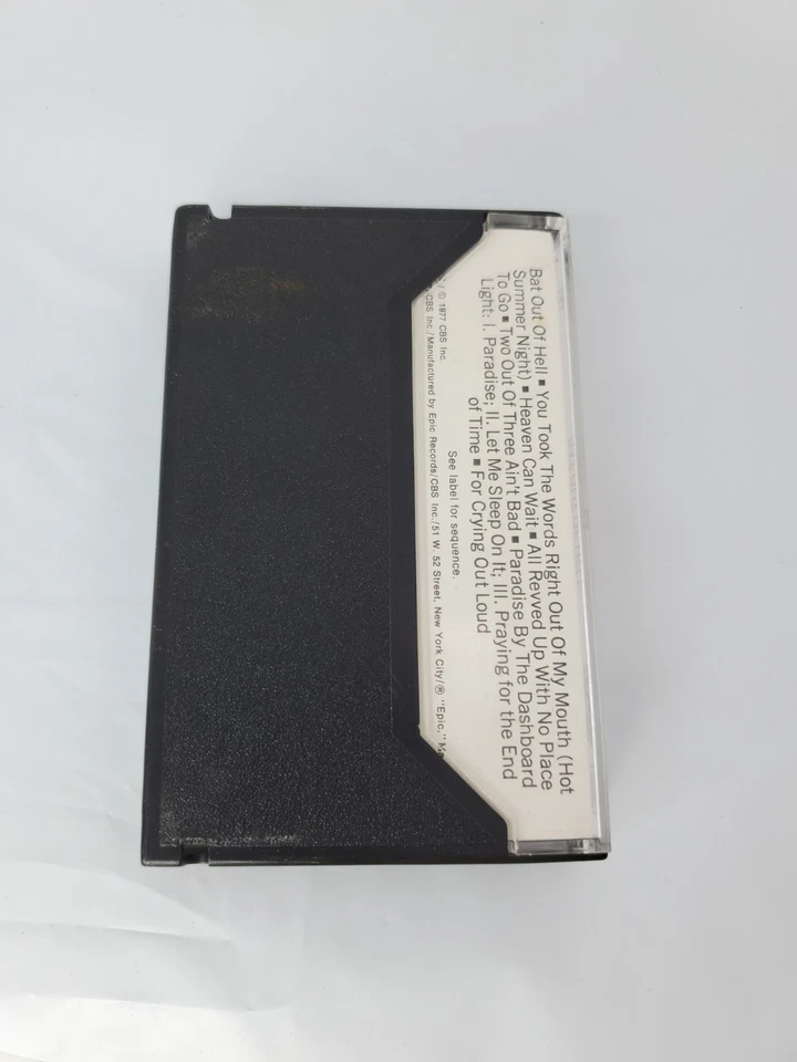 Meat Loaf - Bat Out of Hell (1977) Music Cassette CBS JET 34974 - Image 3 of 4