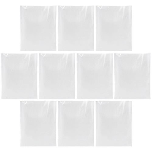  10 sztuk przezroczysta torba do przechowywania wielokrotnego użytku organizer torby opakowanie ubrań - Zdjęcie 8 z 16