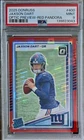 2025 Donruss Jaxson Dart Rated Rookie Optic Red Pandora Prizm PSA 9 Mint-GIANTS