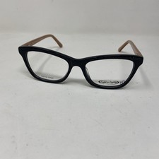 Eight To Eighty Eyewear NAOMI BROWN BLACK 51-17-140 Flex Hinge Eyeglasses UN30