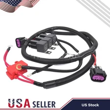 Dual Electric Fan Upgrade Wire Harness For 99-2006 Silverado Sierra Denali Tahoe