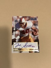 1997 Pro Line Mike Alston Autograph Score Board Buccaneers NFL