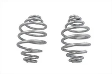 Chrome 5 inch Seat Spring Set fits Harley Davidson