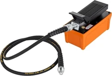 Air Hydraulic Pump 10000 PSI 1/2 Gal Foot-Operated Treadle Pump w/ 6.6Ft Hose