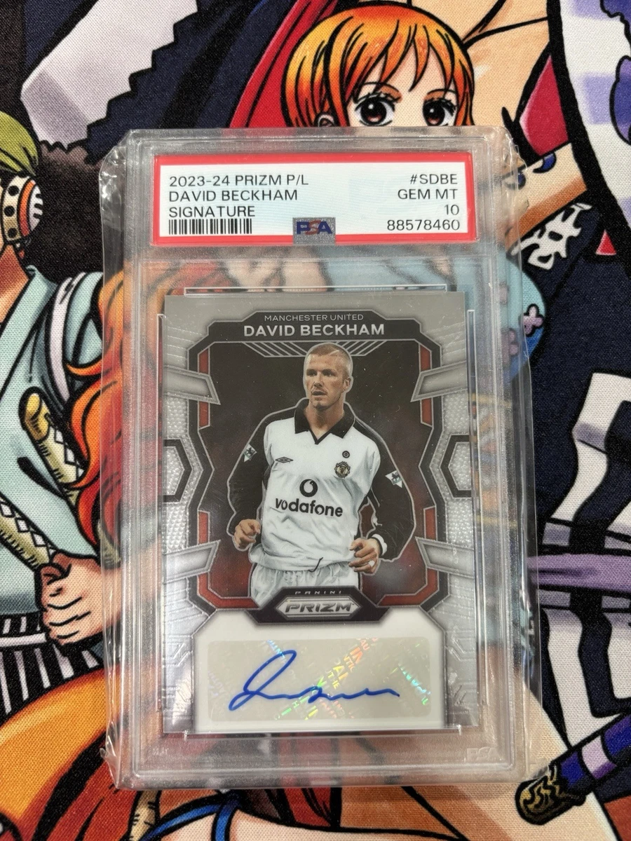 David Beckham ベッカム Panini Prizm AUTO Panini Prizm Premier League 2023-24 David Beckham #S-DBE for sale