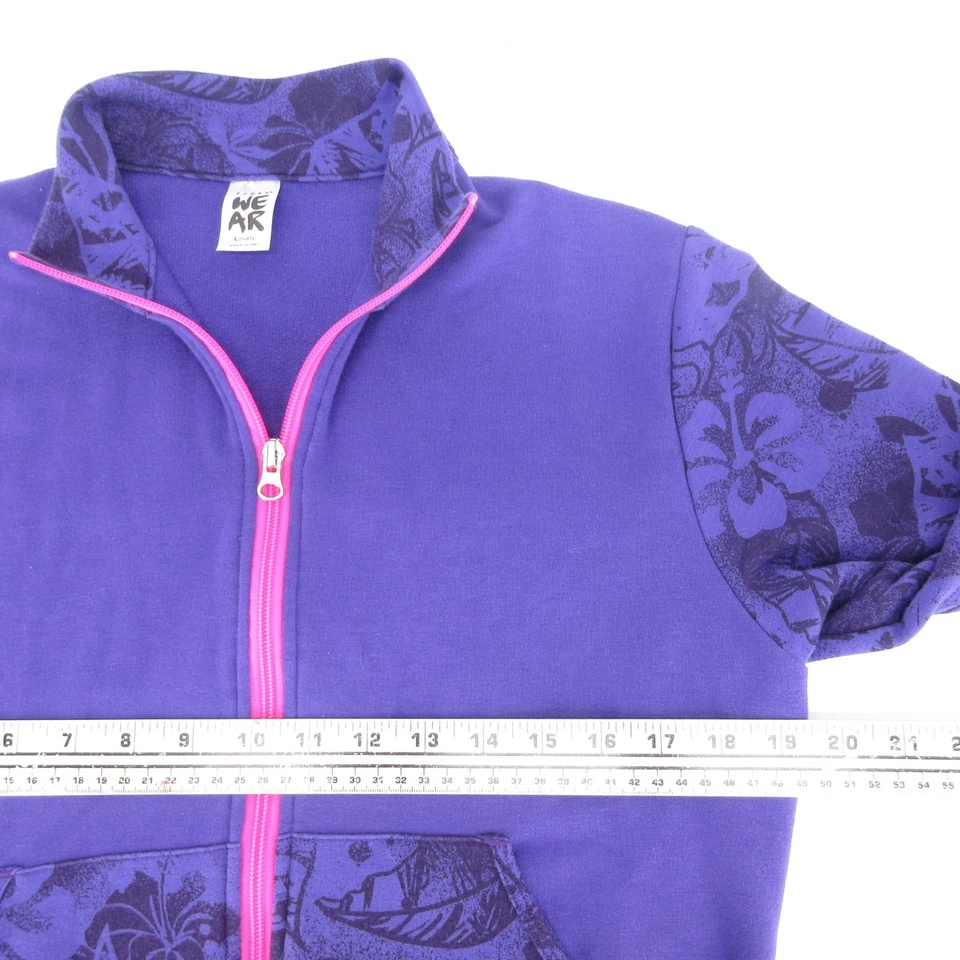 Chaqueta ZUMBA Wear Instructor Mujer Talla Preciosa Grande Púrpura Cremallera Completa Entrenamiento Foto 4 de 4