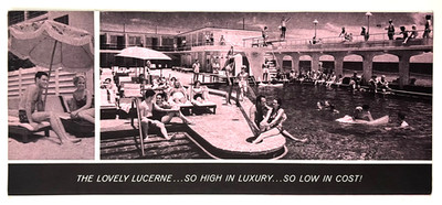 1966 Lucrene Hotel Miami Beach Florida Jerry Granger Vintage Order Form Brochure