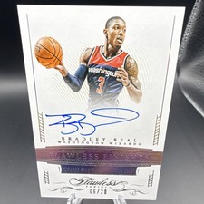 Panini 2014-15 Flawless Finishes Auto /20 Bradley Beal Wizards #FF-BB