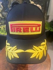 Pirelli F1 Men's Baseball Cap with Embroidery Adjustable Black