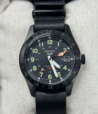 Seiko SBSC013/SSK025 5sports Field Street Style Mechanical Automatic Leather