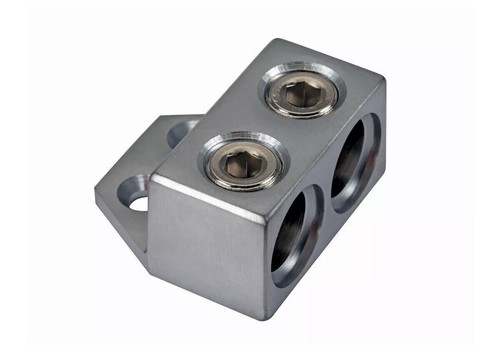 Kicker 46GT2 Car Audio 1/0 to 8 Gauge Ground Wire Termination Foot Block GT2 New