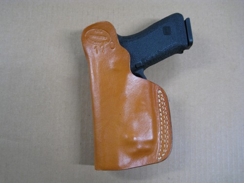 Funda de cuero Azula IWB para escudo S&W con riel de recuperación y luz. Elige - Imagen 4 de 6