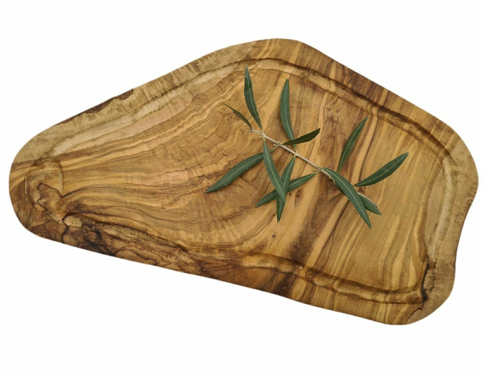 Planche à viande naturelle rustique anti-glisse pour hacher et trancher sans effort