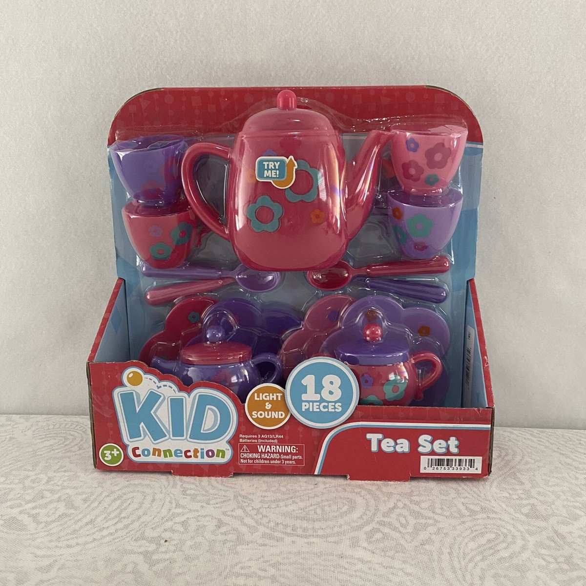 Kid Connection Tea Set with Light and Sound 18 Pieces