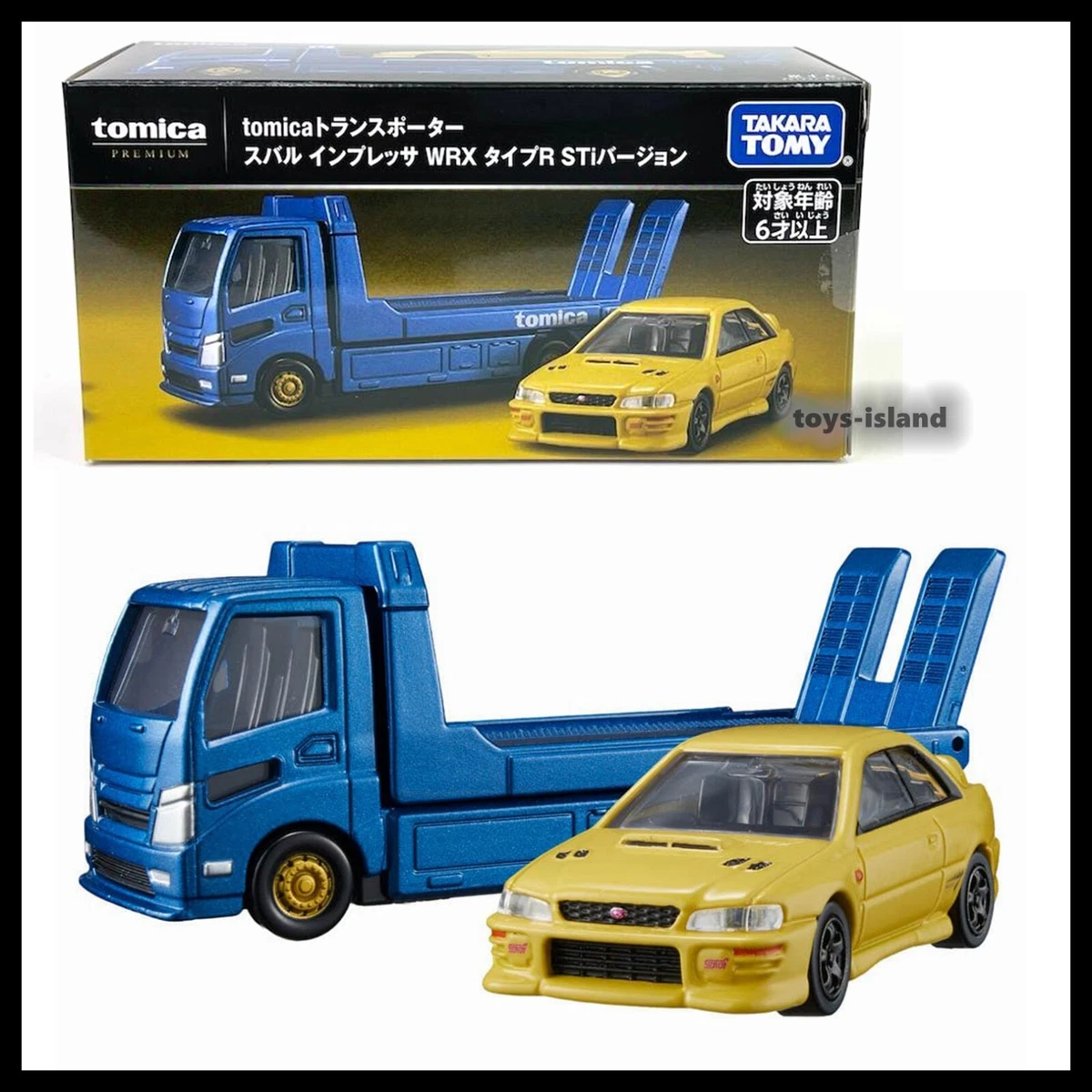 Tomica premium hotsell subaru impreza