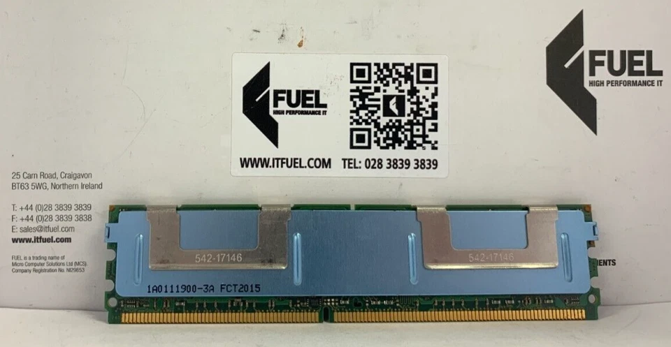 Micron  4GB DDR2 ram memory module PC2-5300  -  MT36HTF51272FZ-667H1D6 - Image 3 of 3