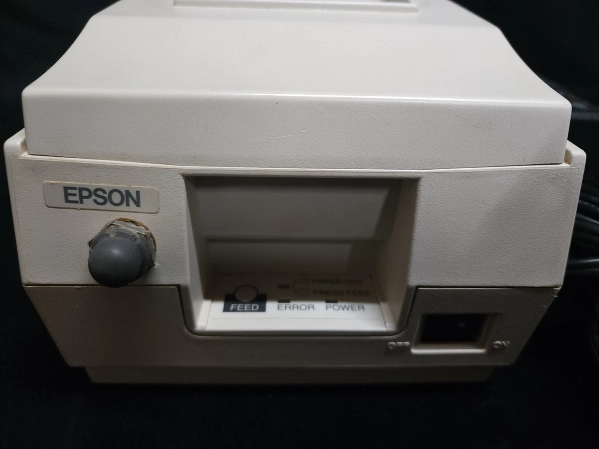 Used Epson TM-U200D POS Printer Model M119D Tested and working w/Power Adaptor