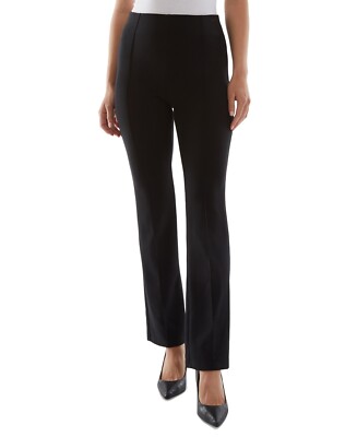 Bcx Women's Seamed Pull-On Pants Black Size Small