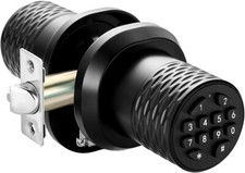 Smart Door Knob with Keypad, Electronic Keyless Entry Door Lock, 3S Auto Lock