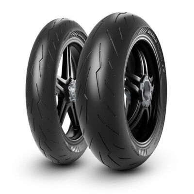 Satz 120/70ZR17 (58W) + 190/55ZR17 (75W) Pirelli Diablo Rosso IV (4) M/C 