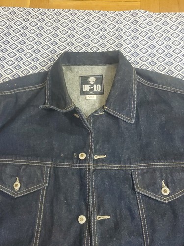 UF-10 Platinum Jean JACKET XX-Large Denim Vintage NWOT - Picture 15 of 21