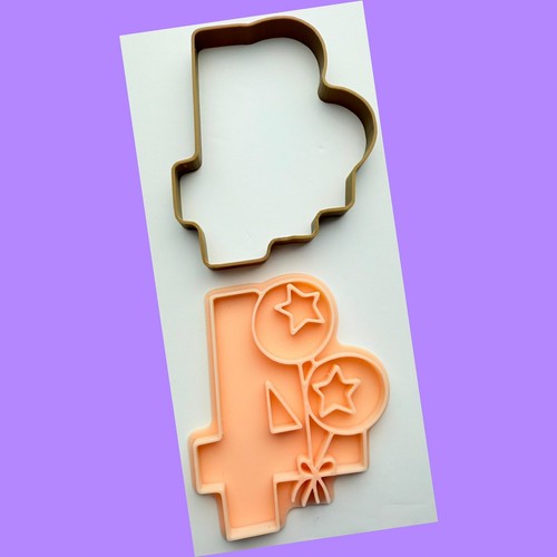 Number 4 Four Cookie Cutter - Picture 2 of 4