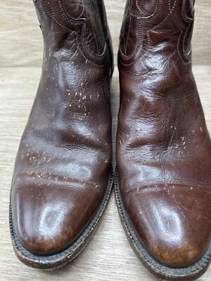 Crary Portland, Oregon Handmade Custom Cowboy Boots Men’s Size 11 D Crary Portland, Oregon Handmade Custom Cowboy Boots Men main image 2