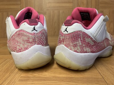 jordan retro 11 snakeskin pink