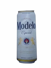 Modelo Especial Beer Can 24oz Metal Sign Small