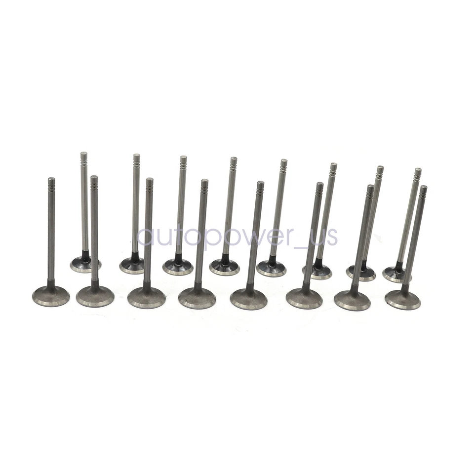 Intake Exhaust Valves Fit 2011-2019 Buick Cadillac Chevrolet 1.4L DOHC Turbo - Image 3 of 4