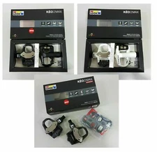 Look Keo 2 Max Composite/Carbon Body Chromoly+ Alex Road Clipless Pedal Blk/WhI