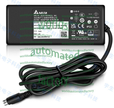 DELTA AC-DC Medical Power Adapter MEA-065A12C (4-pin) 12V 60W 5A