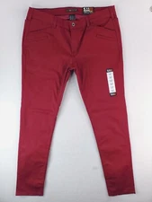 5.11 Tactical Jeans Womens 16 Long Bugundy Defender Flex Slim Skinny Stretch NWT