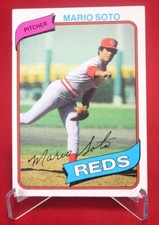 Mario Soto 1980 Baseball Card TOPPS #622 NM-MT