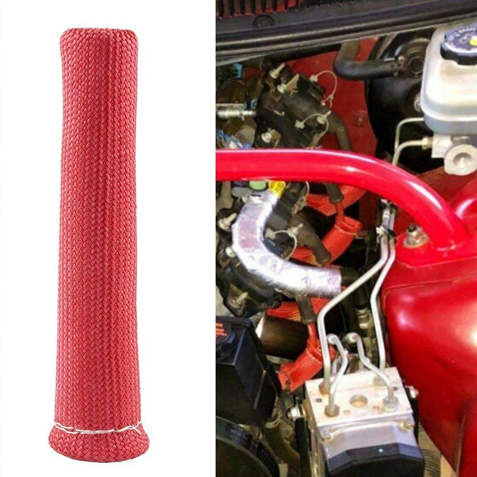 Bujía roja 2500° cable arranque protector térmico funda SBC BBC 454 350 Foto 3 de 4
