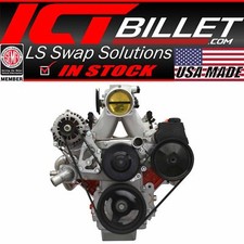 Ls Truck - Alternator And Ls1 Camaro Power Steering Pump Bracket Kit Turnbuckle
