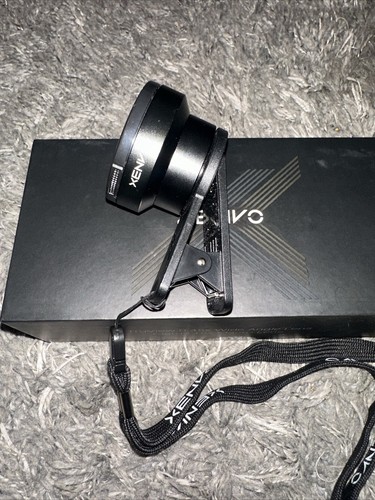 Kit Objectif Pro pour iPhone et Android Macro et Objectif Grand Angle avec Lumière LED - Photo 7/17