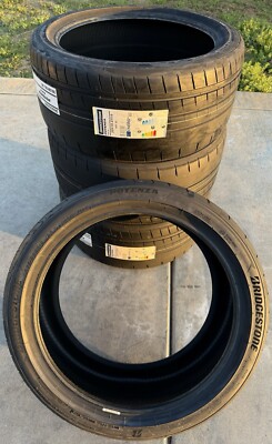 FOUR BRAND NEW 265/35ZR19 Bridgestone Potenza Race Tires Like