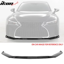 Fits 21-25 Lexus IS300 IKON Front Bumper Lip Gloss Black Chin Spoiler Splitter