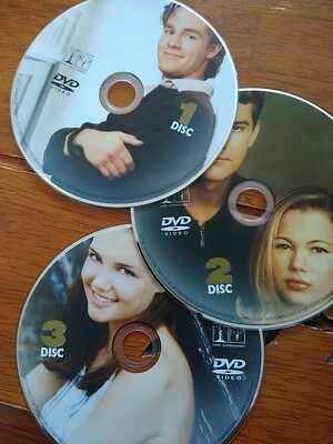 Dawson's Creek: First Season 1 (DVD 2003 3-Disc Set) Kevin Williamson Discs Only