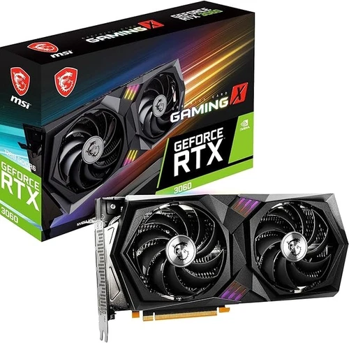 MSI NVIDIA GeForce RTX 3060 12GB GDDR6 Graphics Card - G3060GX12