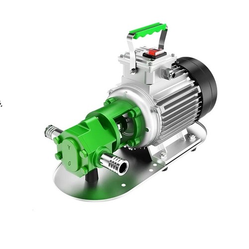 220V Self-priming Stainless Steel Oil Pump High Viscosity Engine Oil Diesel Pump - Picture 2 of 14