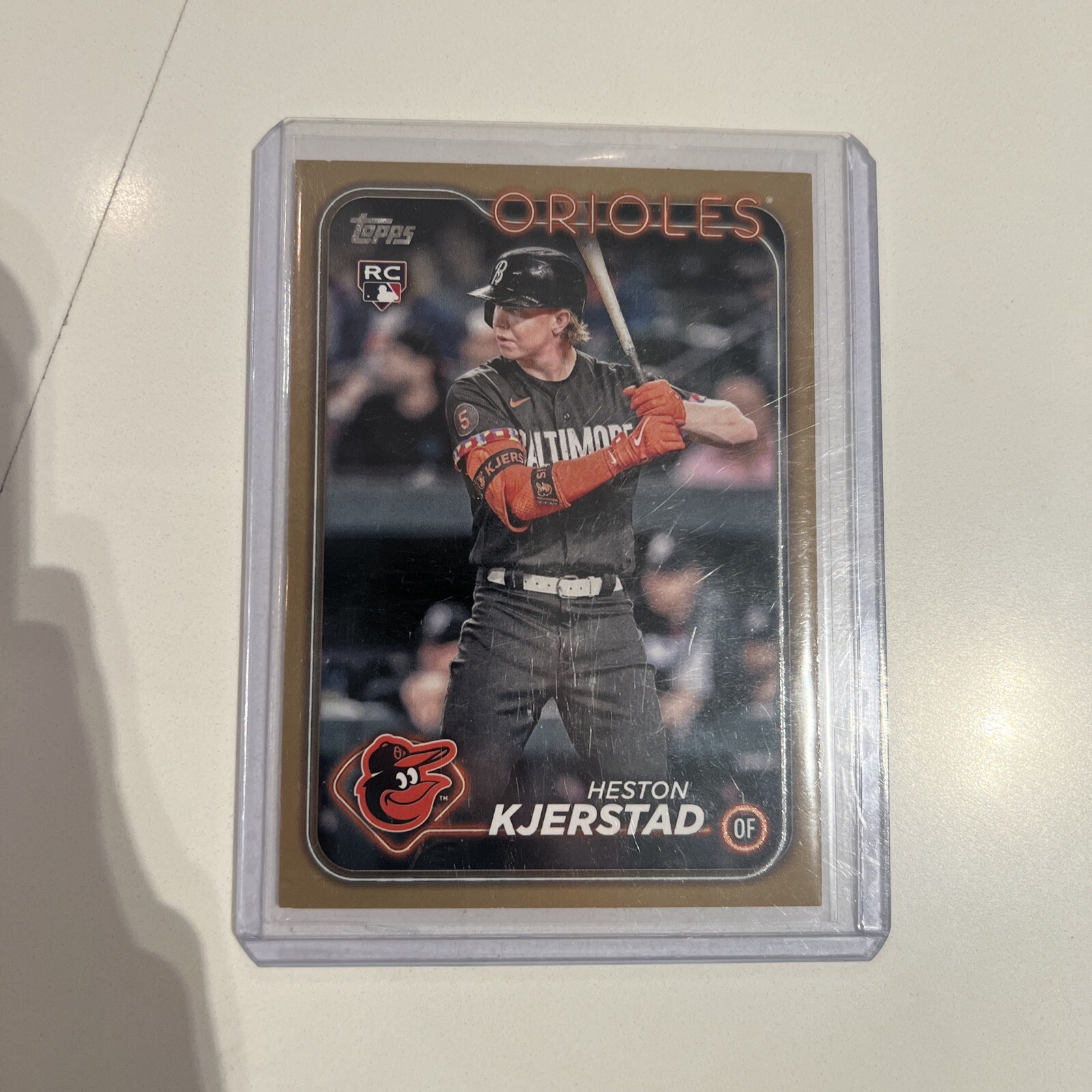 2024 Topps Series 2 - Gold #394 Heston Kjerstad 0715/2024 (RC)