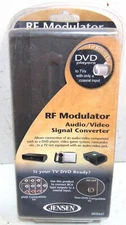 JENSEN RF Modulator Audio/Video Signal Converter DVD647    NIB