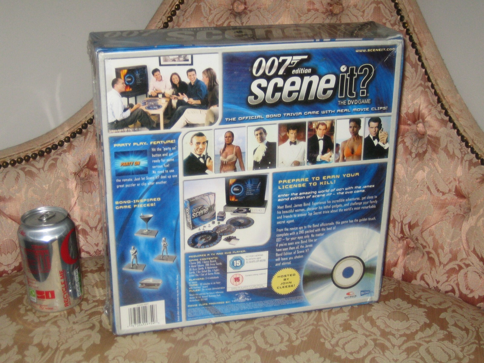 007 Edition Scene it? Board Game The DVD Game with Film Clips James Bond - New