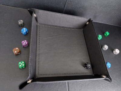 Faltbare Leder PU Würfel Tablett - Tischplatte Gaming Brettspiele Warhammer - 7 Farben
