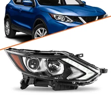 Right Headlamp For 2017 2018 2019 Nissan Rogue Sport Halogen Headlight w/LED DRL