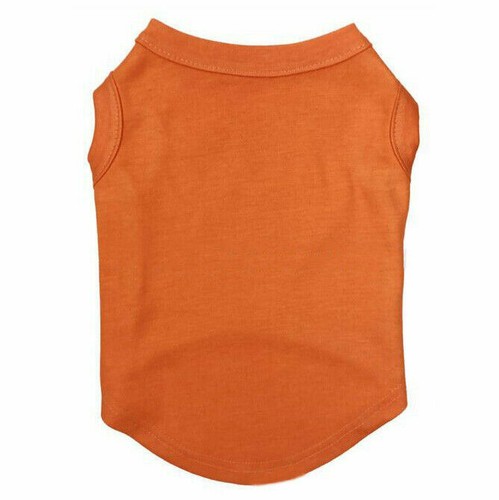 T-shirt cotone cane animale domestico cucciolo top gilet cappotto vestiti abbigliamento cotone costume vestito - Foto 10 di 15