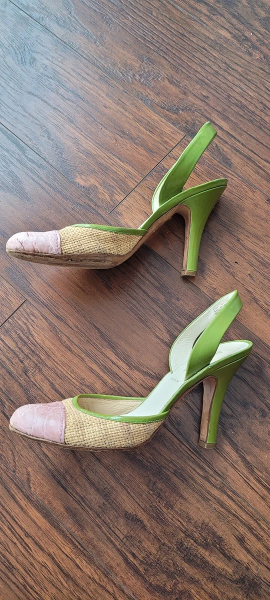 Prada cap cheap toe slingback